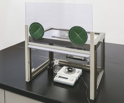 분체 계량용 드래프트(손창 첨부) 600×421×500mm 고내 콘센트 없음 FKD-600ADW 1개