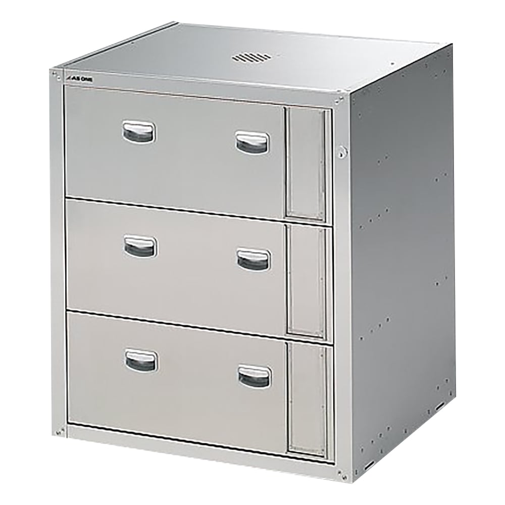 セフティキャビネット(3段引出し型) 705×600×800mm　TU-5E 1個