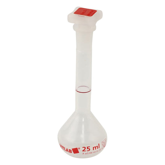 PMP 여성 플라스크(PP 마개 포함) 25mL 67104 1개