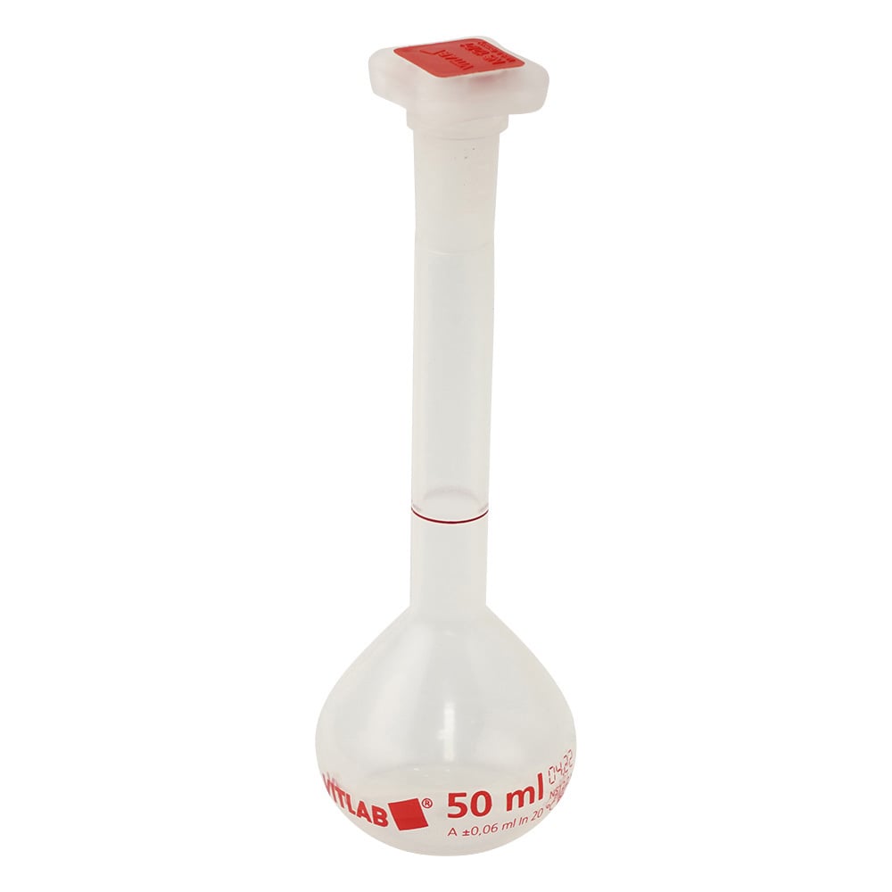 PMP 여성 플라스크(PP 마개 포함) 50mL 67204 1개