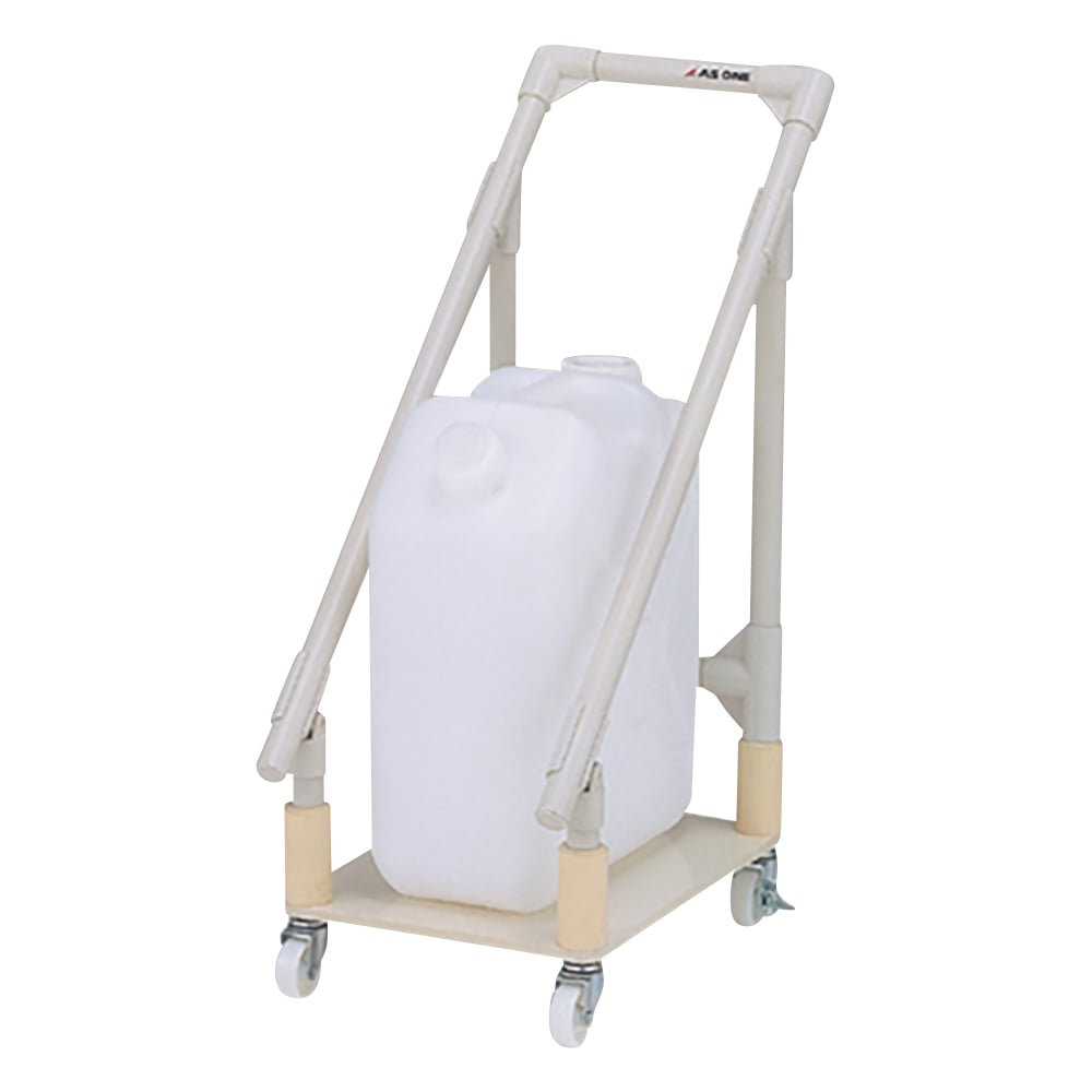 Waste liquid collection tray wagon for 1 unit, for 1 plastic tank, 1 unit