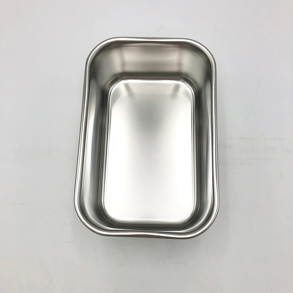 メモ付きステン深型バット　1号（1L）　179×119×69mm 1個