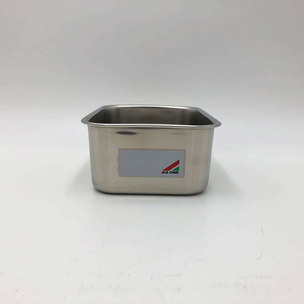 メモ付きステン深型バット　2号(1.3L)　191×137×74mm 1個