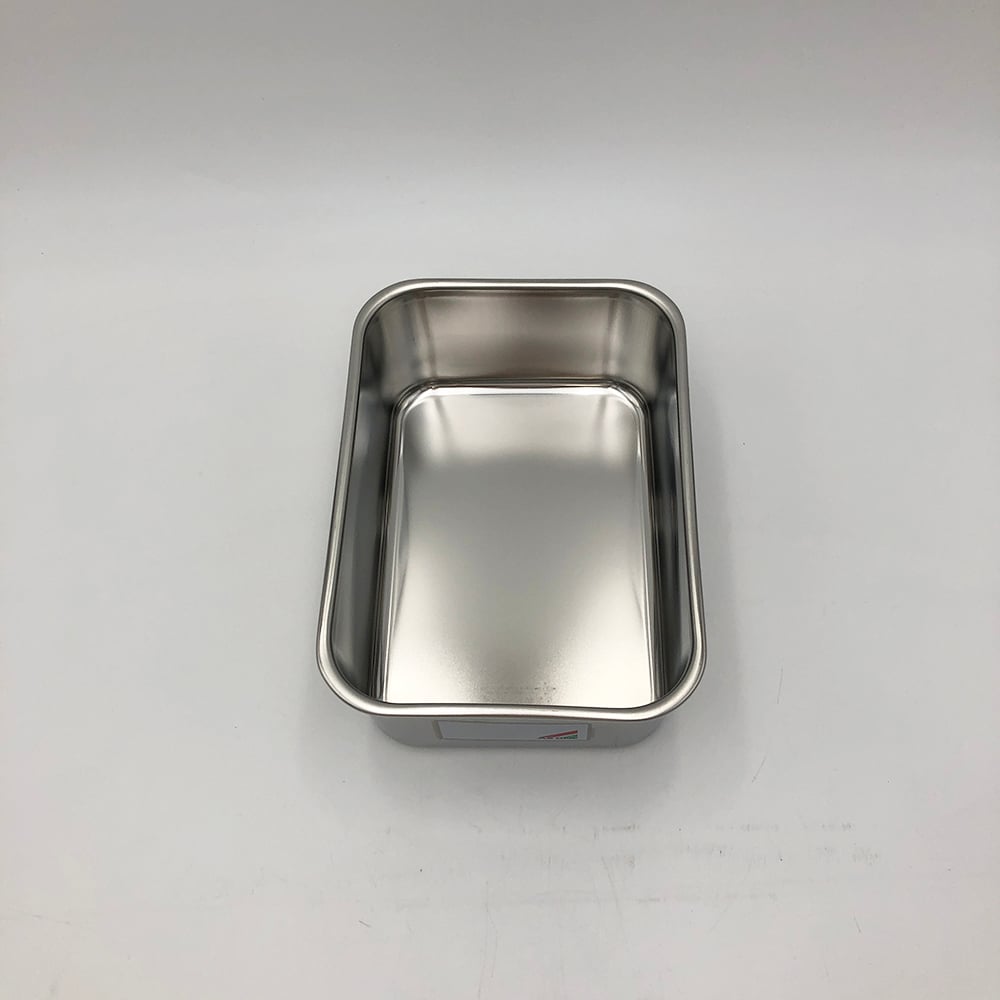 メモ付きステン深型バット　3号(1.9L)　211×151×77mm 1個