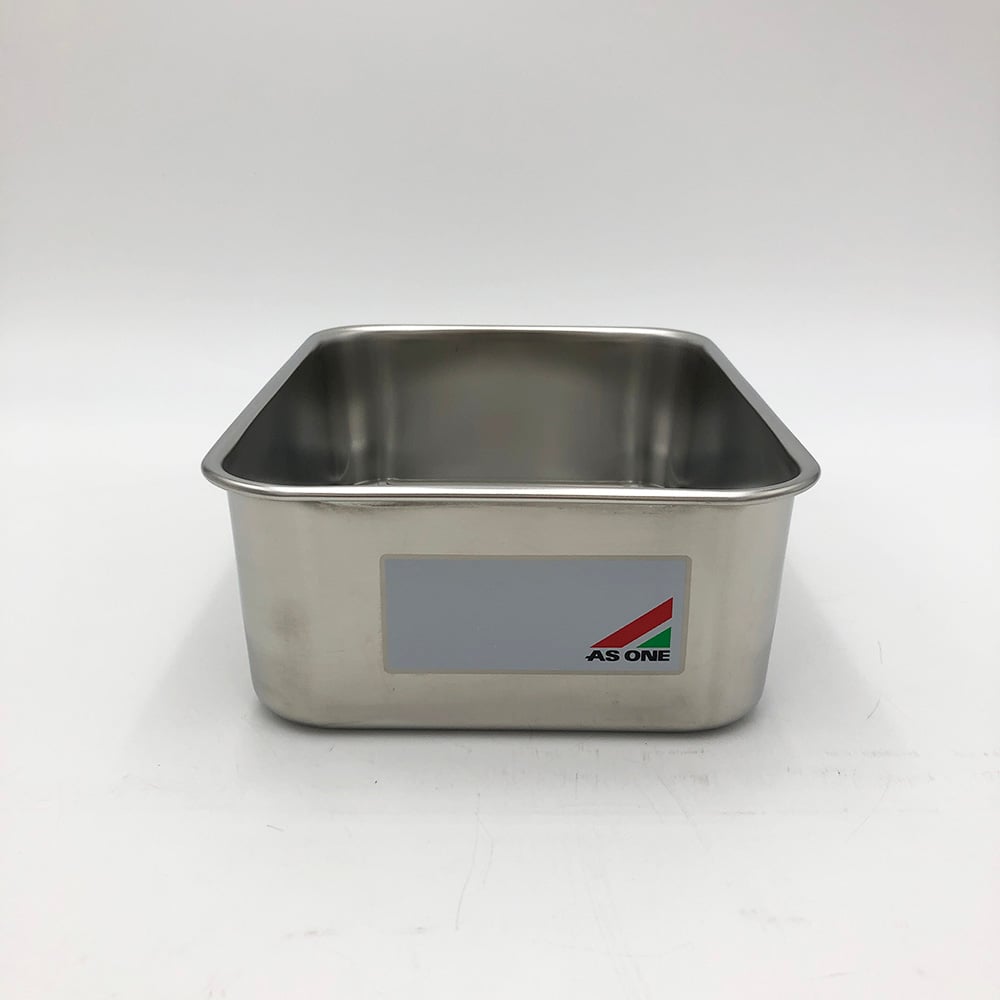 メモ付きステン深型バット　4号(2.5L)　225×170×80mm 1個