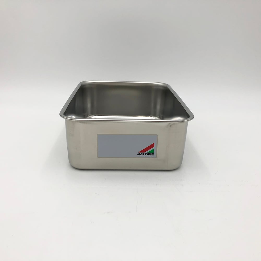 Deep stainless steel tray with memo No. 5 (3.2L) 267 x 186 x 83mm 1 piece