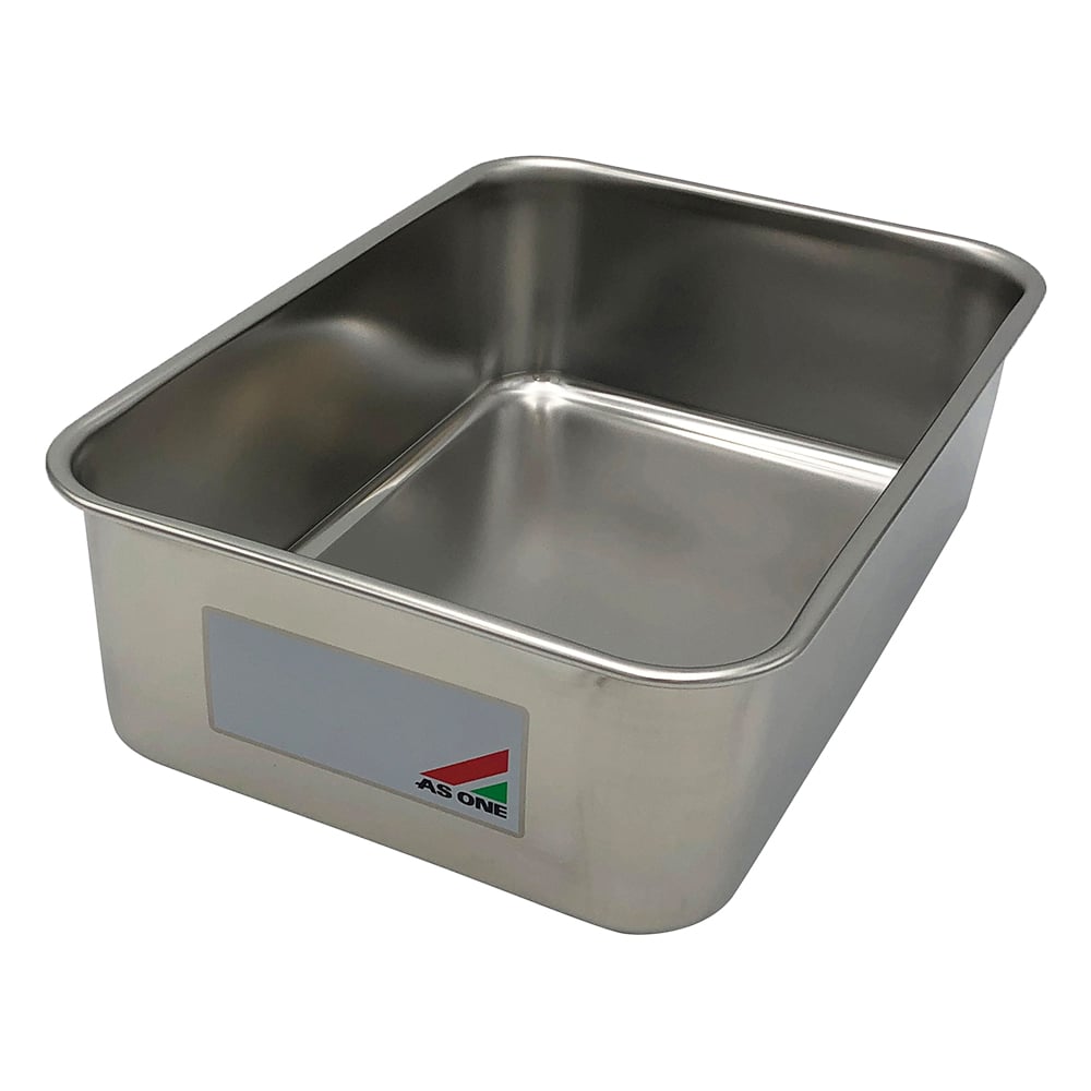 Deep stainless steel tray with memo No. 5 (3.2L) 267 x 186 x 83mm 1 piece