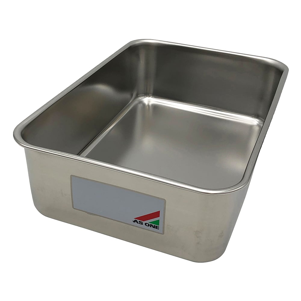 Stainless steel deep tray with memo No. 6 (4L) 298 x 203 x 83 mm 1 piece