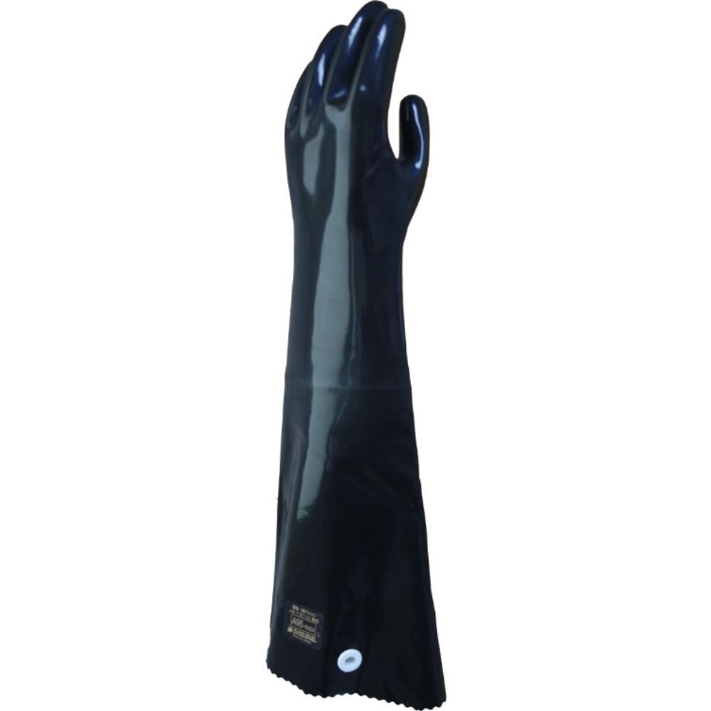 Acid and alkali resistant chemical protection gloves Dailove 0.95mm L A95-55EX L 1 pair