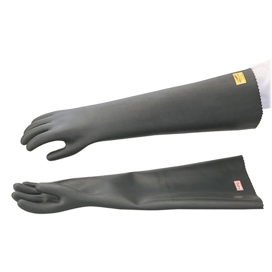 静電気用手袋　黒　アーステロン長　GC-8 1双