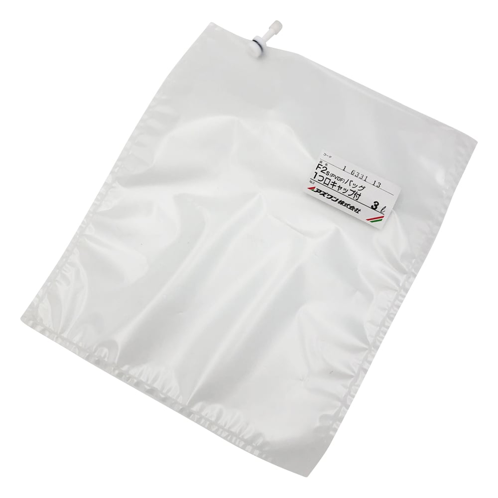 샘플링 백 (2 불화) 1 입 캡 3L 1 장