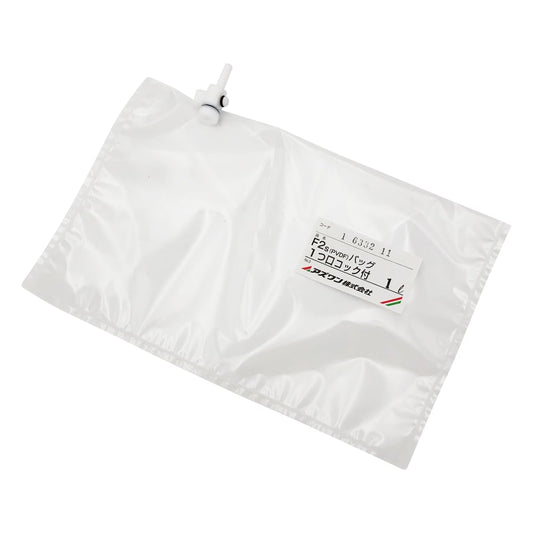 サンプリングバッグ(2フッ化)　1口コック　1L 1枚