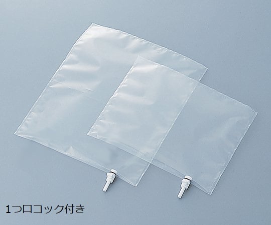 Sampling bag (2 fluoride) 1 port faucet 10L 1 piece