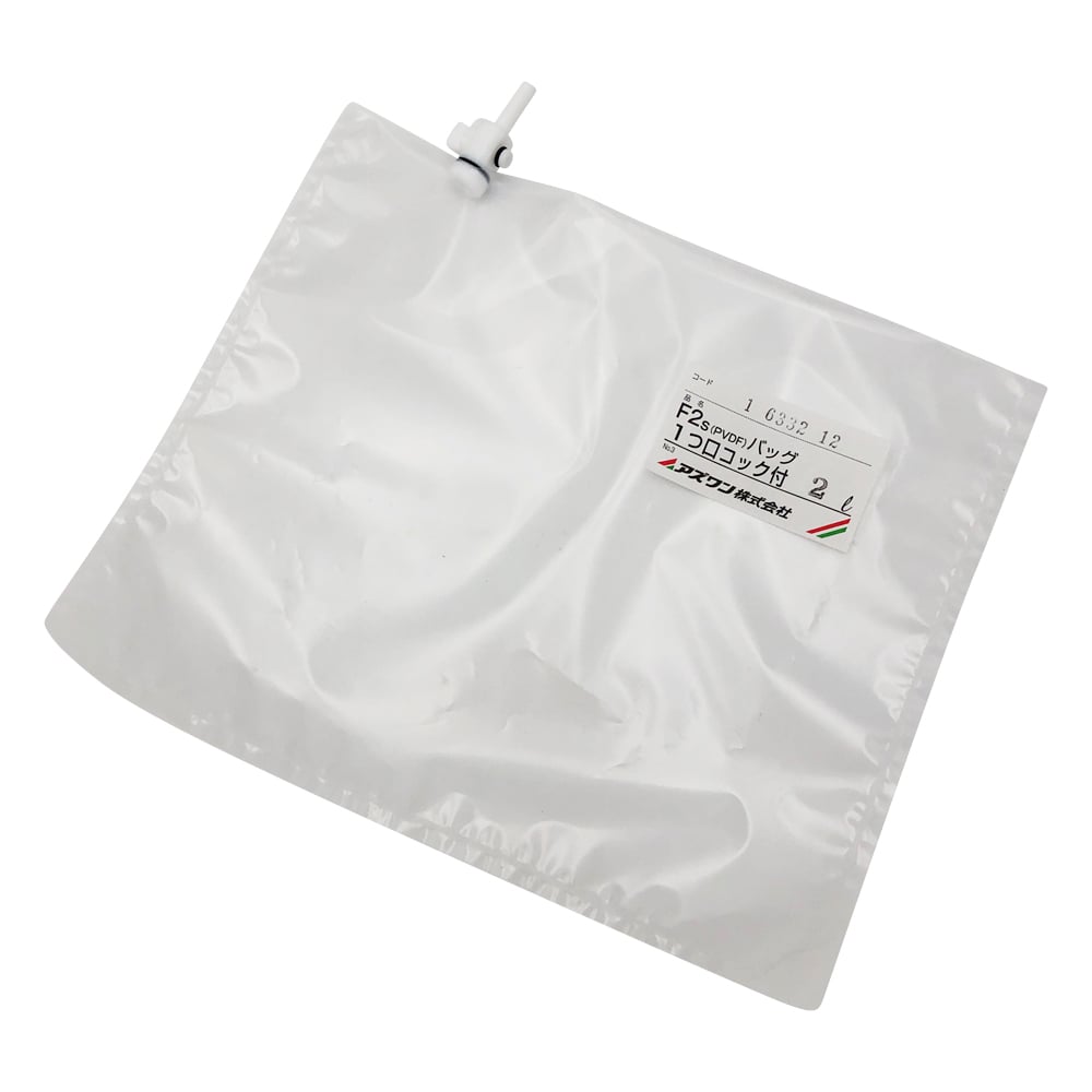 サンプリングバッグ(2フッ化)　1口コック　2L 1枚