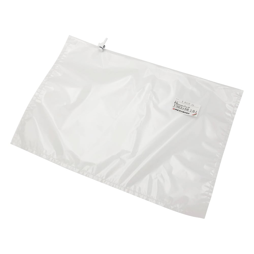 Sampling bag (2 fluoride) 1 port faucet 10L 1 piece