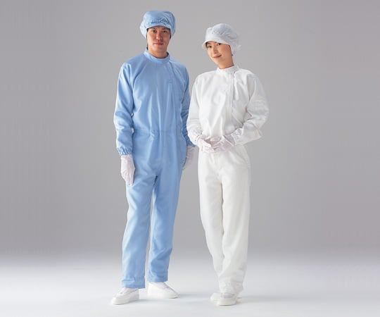 Cleanroom coveralls Blue L FC141C-02 L 1 piece
