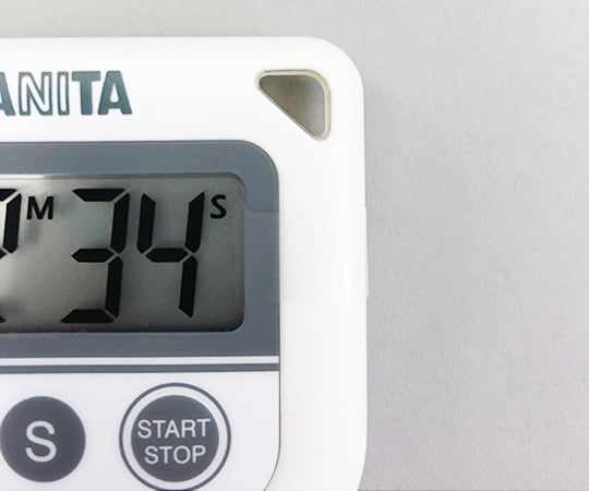 라운드 세정 타이머(100분 계) 화이트 TD-376N-WH 1개