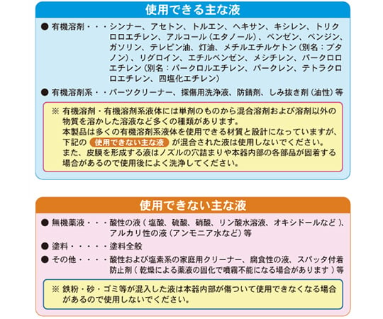 有機溶剤用スプレー　エクセレント　1000mL　アイボリー　　No.3538-02 1本