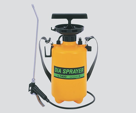 プレッシャー式噴霧器　単頭式　4L　No.7400 1個