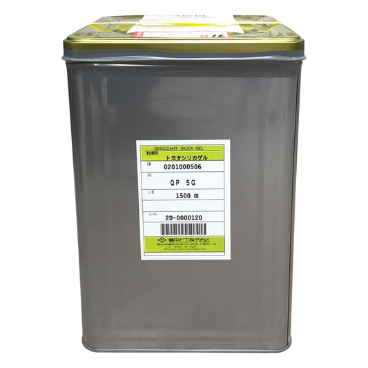 ポリフィルムシリカゲル乾燥剤 1箱（1500個入）　QP5g 1箱(1500個入)
