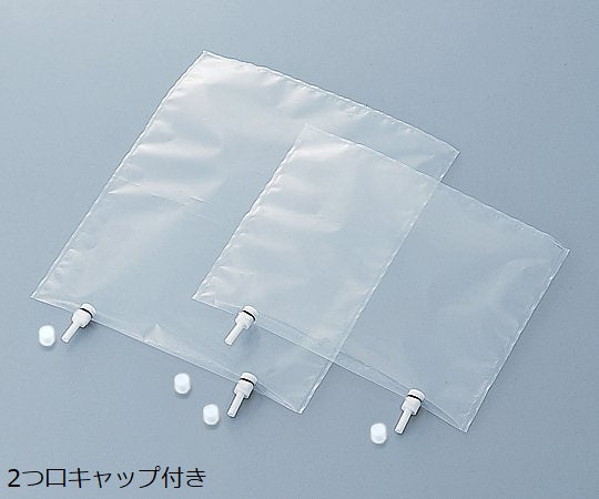 Sampling bag (2 fluoride) 2-mouth cap 1L 1 piece