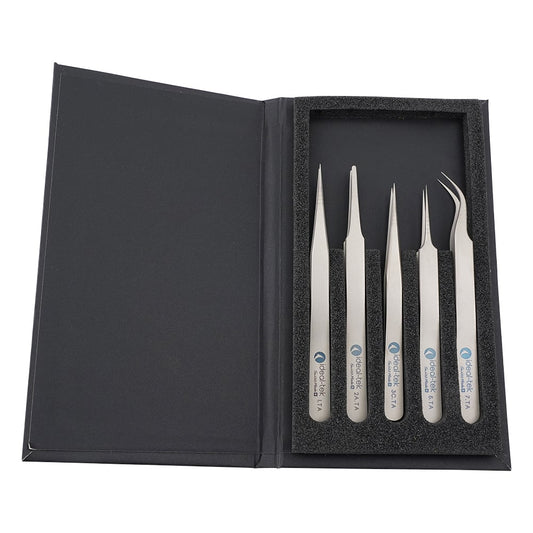 티타늄 핀셋 키트 5개 세트 TA 세트 1식