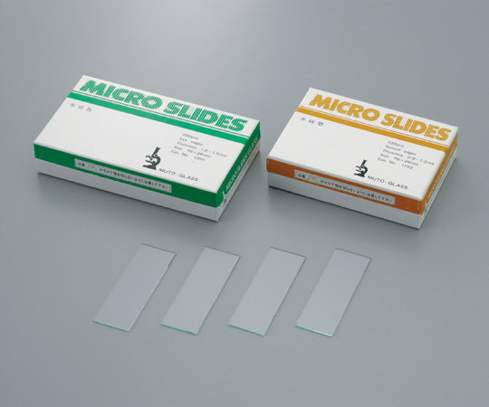 スライドグラス　プレクリン水縁磨　1.0mm　100枚入　1104 1箱(100枚入)
