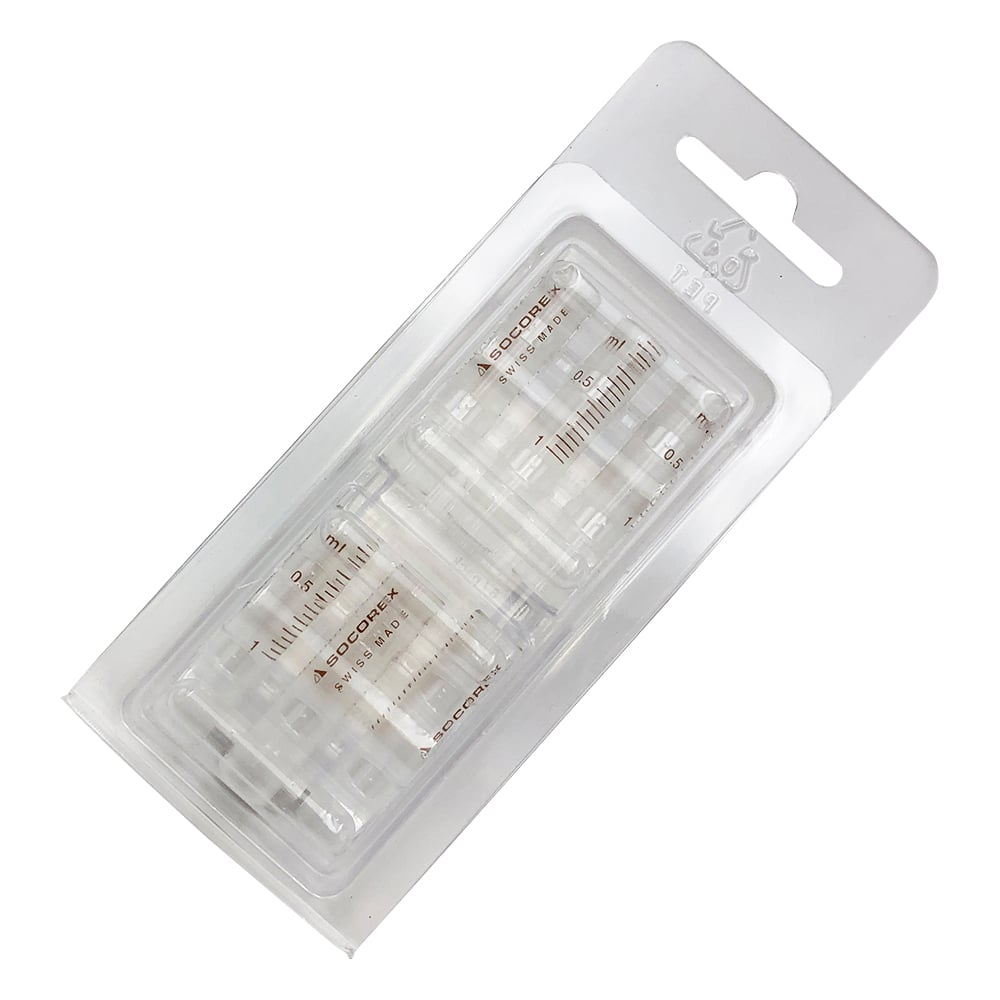 Socorex SH Barrel 1mL 6 pieces 0187.01 1 box (6 pieces)
