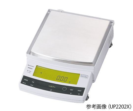 上皿天びん　UP-X・校正分銅内蔵タイプ　2200g　最小表示：0.01g　UP2202X 1個