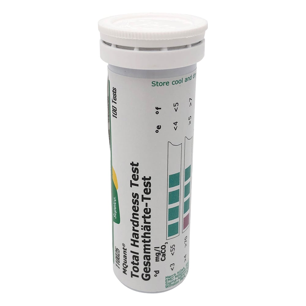 MQuant Analytical Test Strips Total Hardness 1 Box (100 Sheets) 1.1002 ...