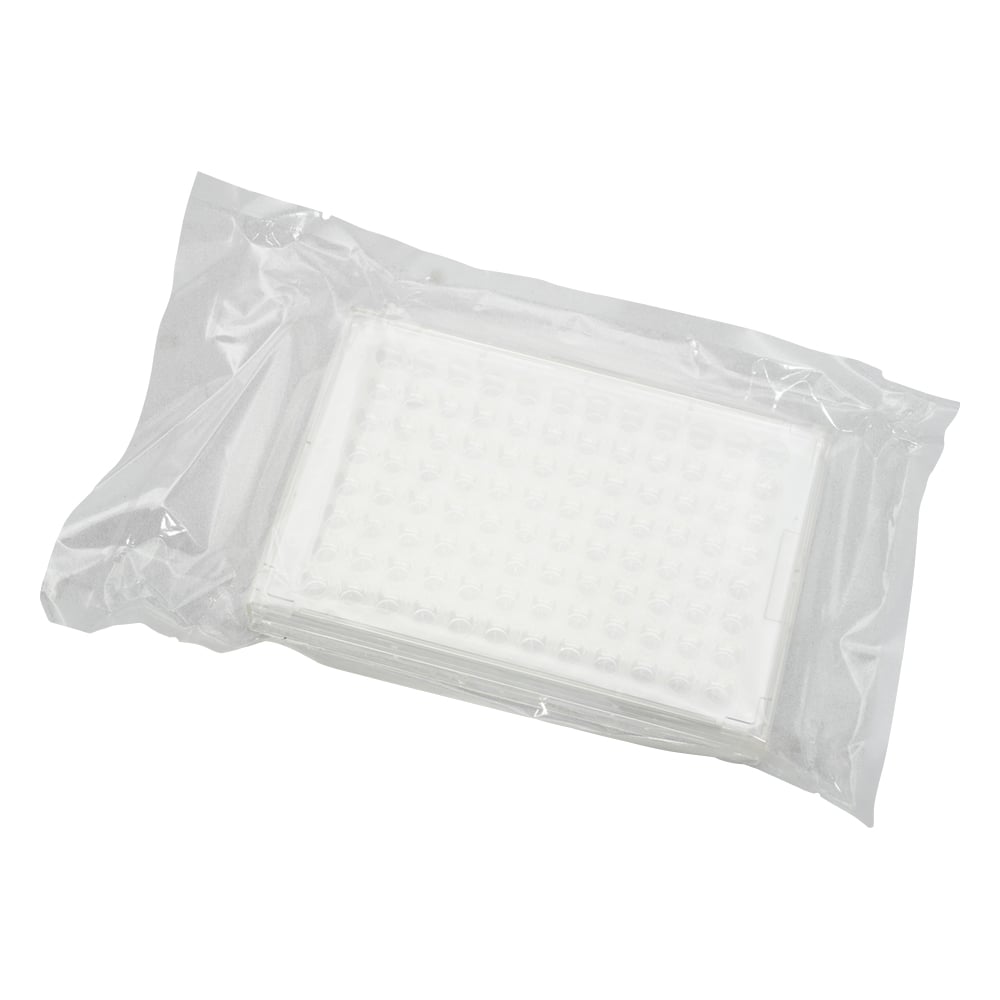 마이크로 플레이트(96 웰 플레이트) V저·멸균제·뚜껑 첨부 1상자(50장입) P96V09S 1상자(50장입)