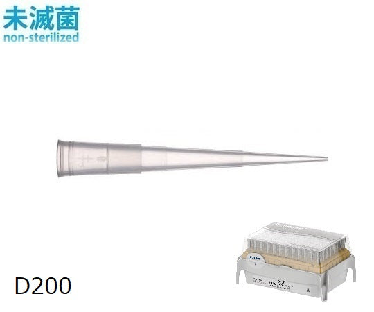 Diamond Tip D200T Tipack Non-sterile 2-200μL 96 tips x 10 boxes F171300 1 box (96 tips x 10 racks)