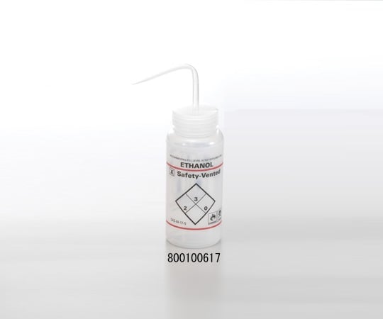 ラベル付洗浄瓶（エタノール）　500mL　800100617 1本