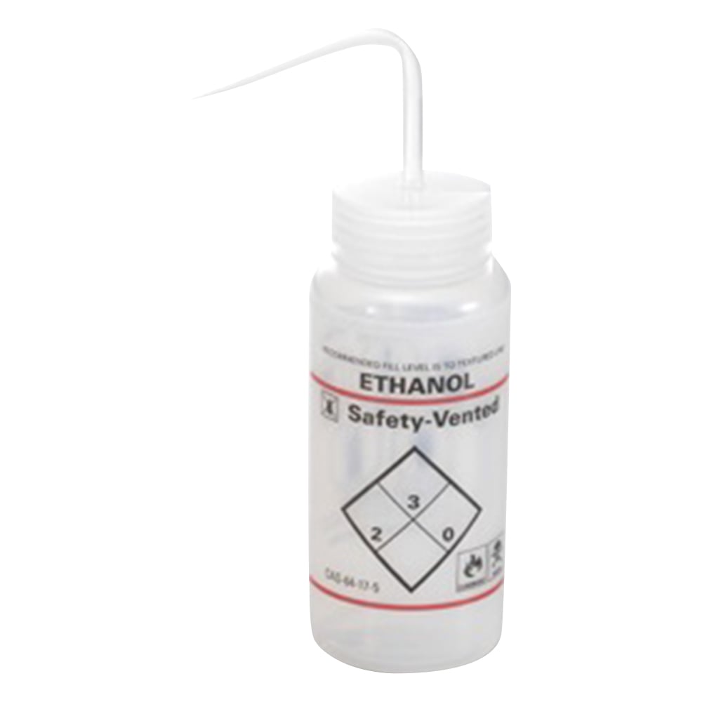 ラベル付洗浄瓶（エタノール）　500mL　800100617 1本