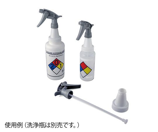 ラベル付洗浄瓶用スプレーノズルセット　80010-0840 1セット