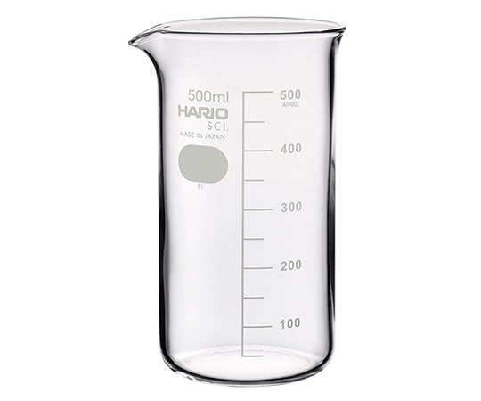 トールビーカー（目安目盛付き）　500mL　TB-500 1個