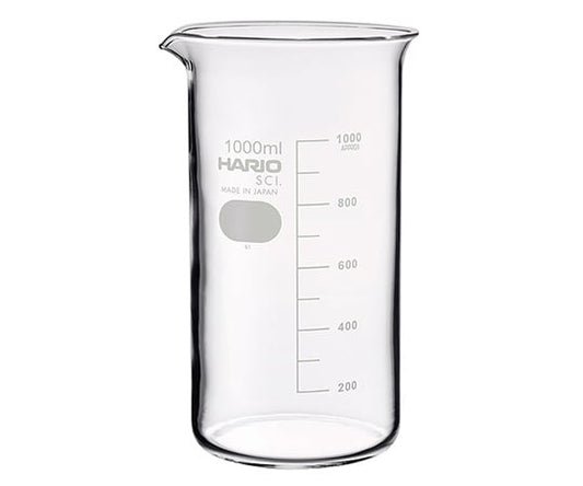 Tall beaker (with approximate scale) 1L TB-1L 1 piece