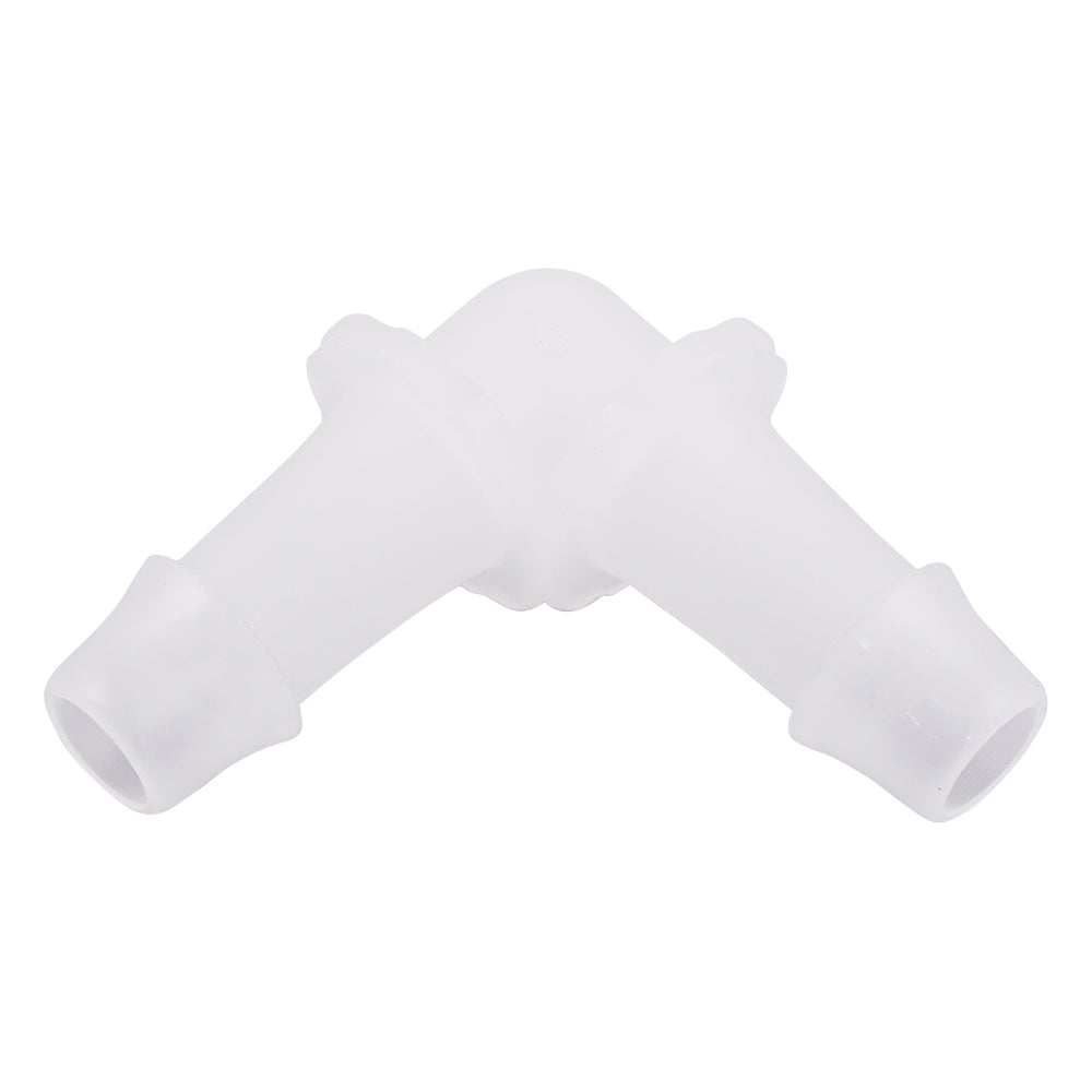 チューブコネクター（太径）L型同径（適合チューブ内径12mm）10個入　VLL126 1袋(10個入)