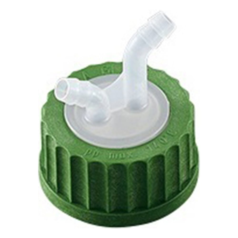 Screw-top bottle cap (for soft tubes, GL45) 2-port BL80024 1 piece