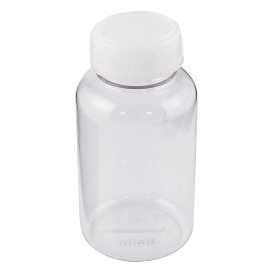 Polycarbonate bottle, wide mouth, 250mL, 1 piece
