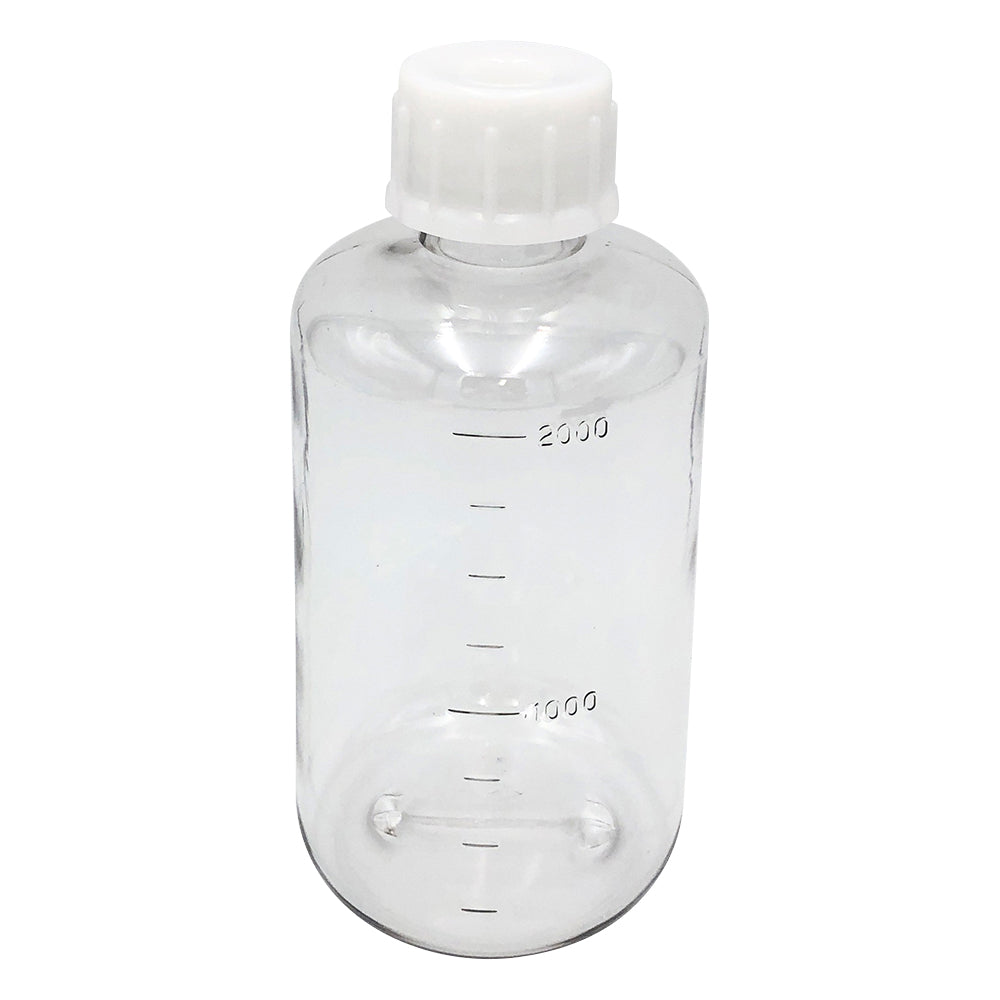 Polycarbonate bottle, 2000mL, narrow mouth, 1 bottle