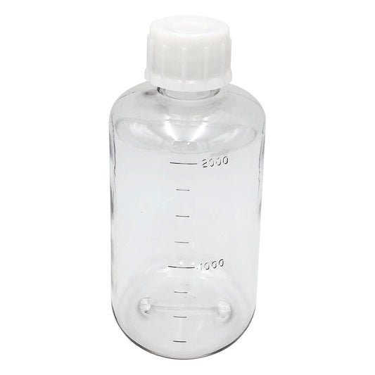 Polycarbonate bottle, 2000mL, narrow mouth, 1 bottle