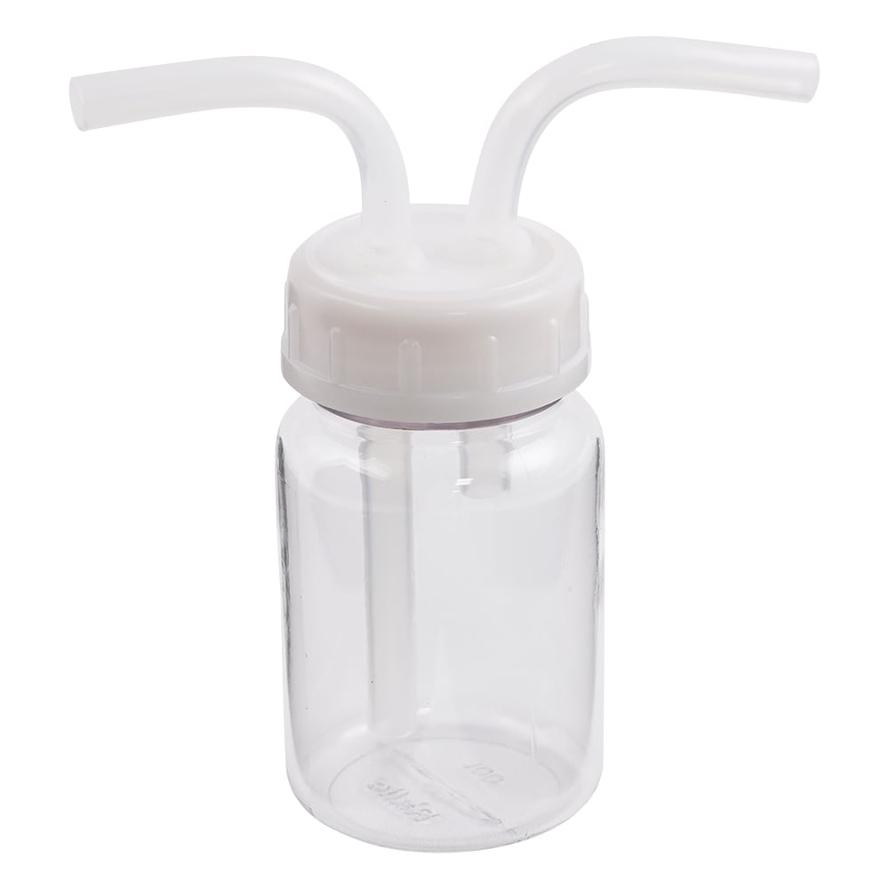 ガス洗浄瓶　100mL　（PC製）　広口タイプ 1本
