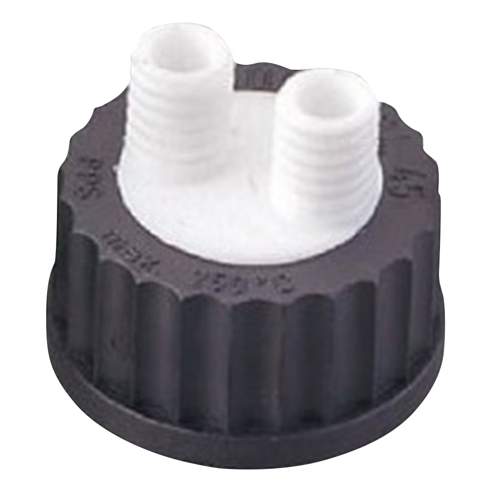 Screw-top bottle cap (for hard multi-tubes and GL45) Cap body made of PTFE and PPS BL61408 1 piece