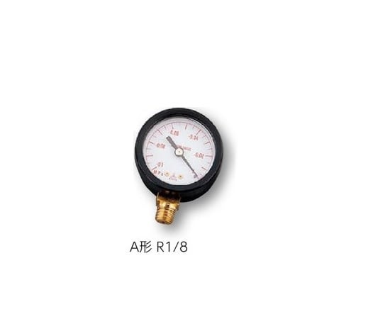 Compact pressure gauge A type φ40 R1／81.0 PA10-40A-R1_P1M 1 piece