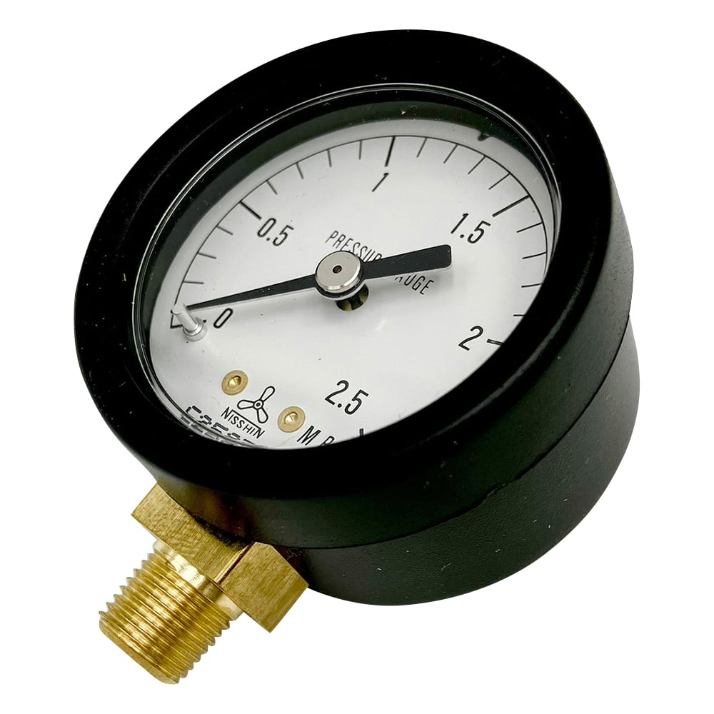 Compact pressure gauge A type φ40 R1/8 PA10-40A-R1_P2.5M 1 piece