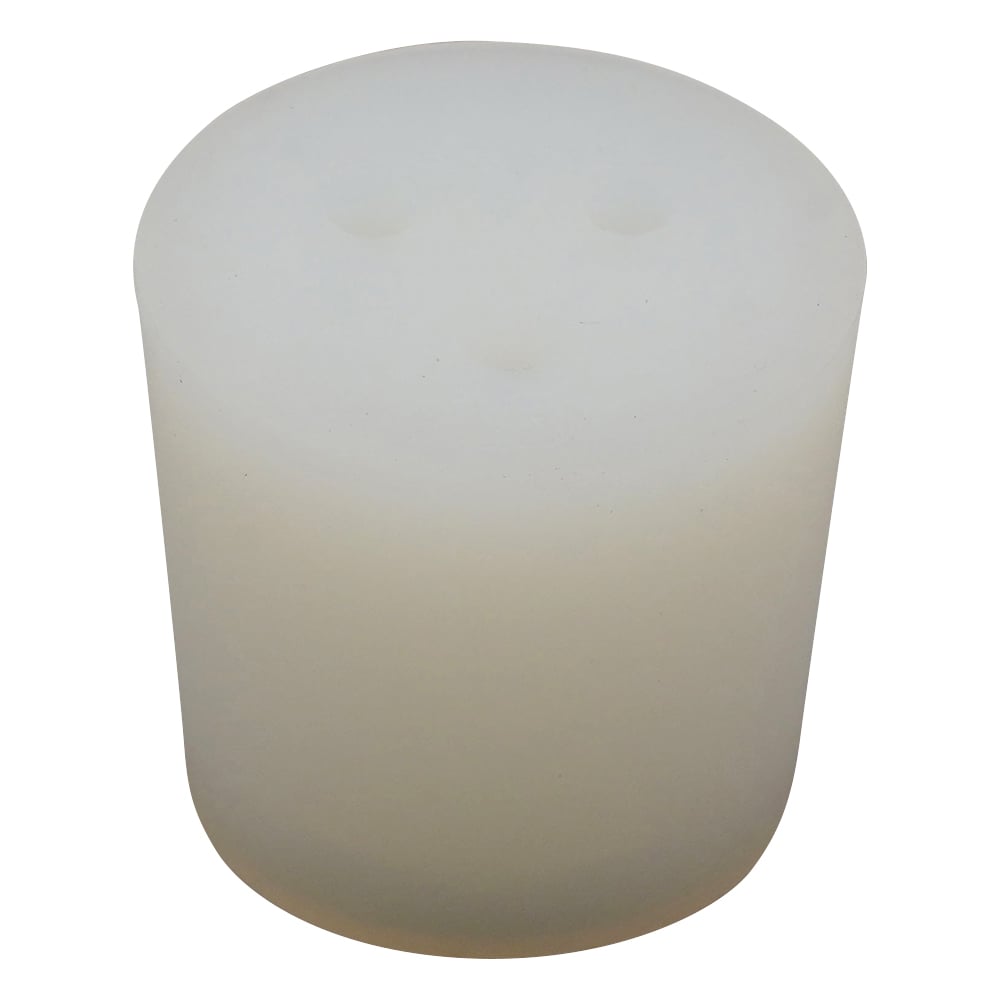 Silicone stopper with hole, 1 piece, size 13, 1 piece