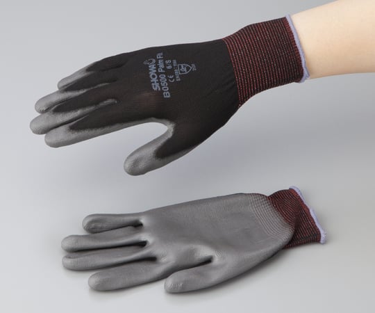 팜 피트 장갑(특수 이음새가 없는 손의 평 코트) 이음새가 없는 S B0500-Blk-S 1쌍