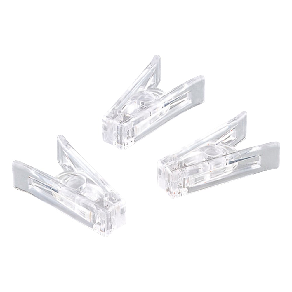 All-plastic clips 10P, 10 pieces, 980443, 1 box (10 pieces)
