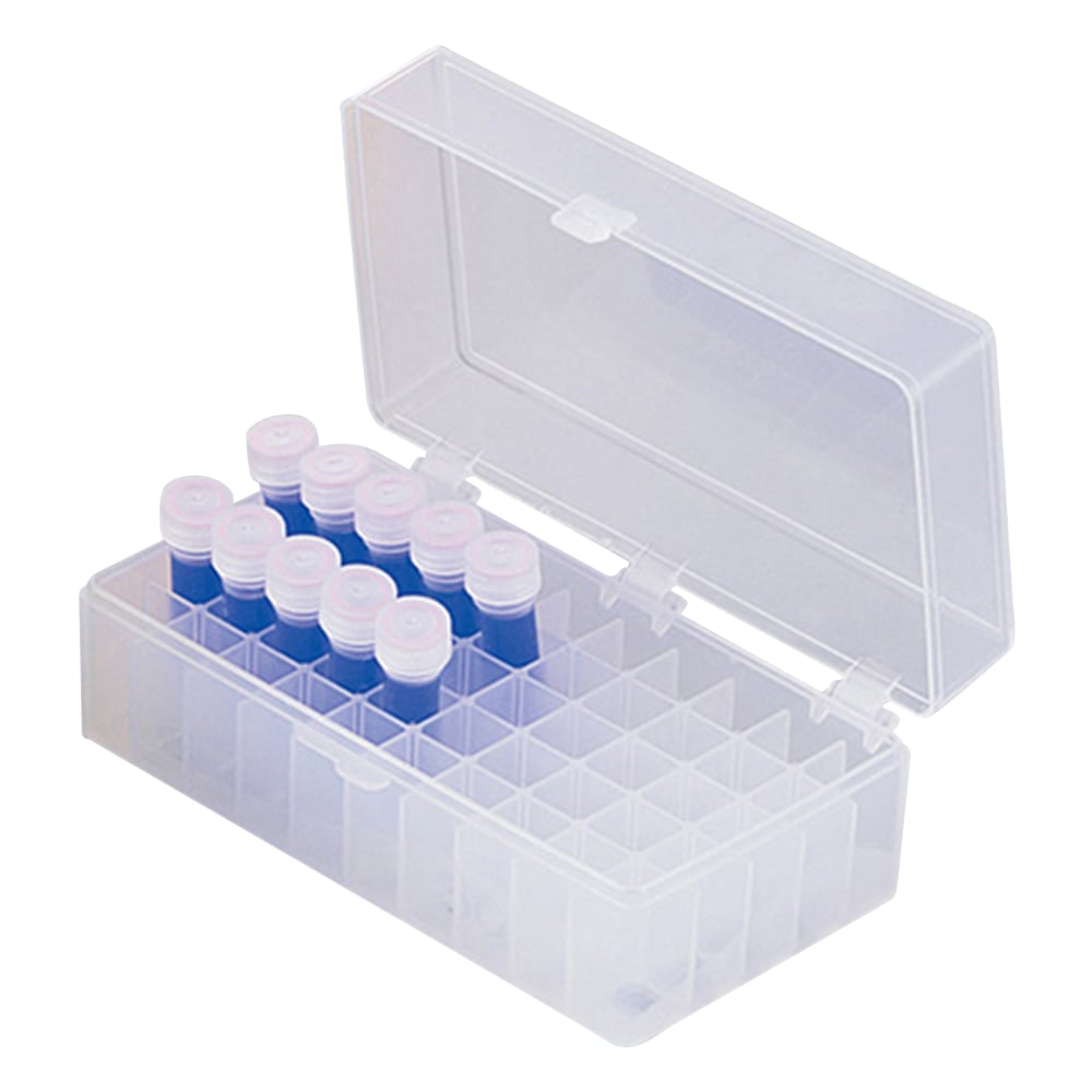 Microtube storage box, white, pack of 5, HS120032, 1 box (pack of 5)